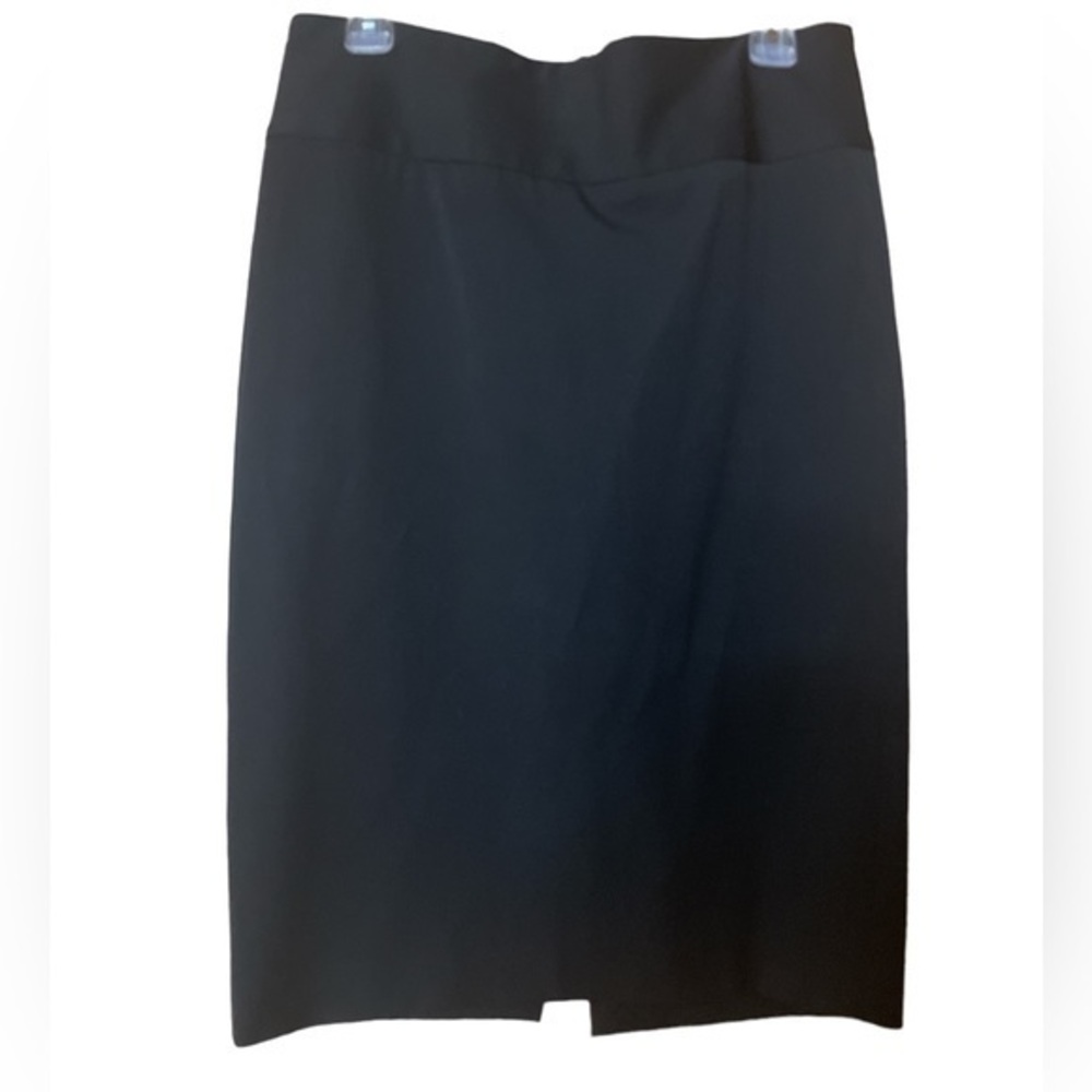 Fabrizio Gianni Black Pencil Skirt Stretch Size‎ 10 Made in USA